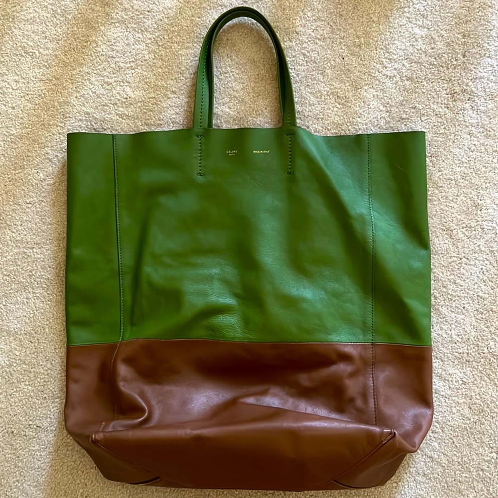 Celine Vertical Cabas Tote